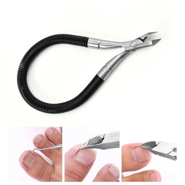 Spiral Spring Cutticle Trimmer Nippers Removedor de unhas Removedor Dead Skin Rescue Hangnail Paronychia Manicure Tools