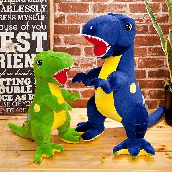 Куклы в горошек Dot Dinosaur Plush Toy Большая тиранозавр REX Doll Rag Doll Pillow Детская кукольная кукла подарок куклы с патунгом