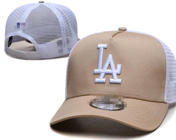 Ballkappen 2023-24 Los Angeles''Dodgers''unisex Fashion World Series Baseball Cap Mesh Snapback Hut Frauen Sonnenhut Knochen Gorras Stickerei