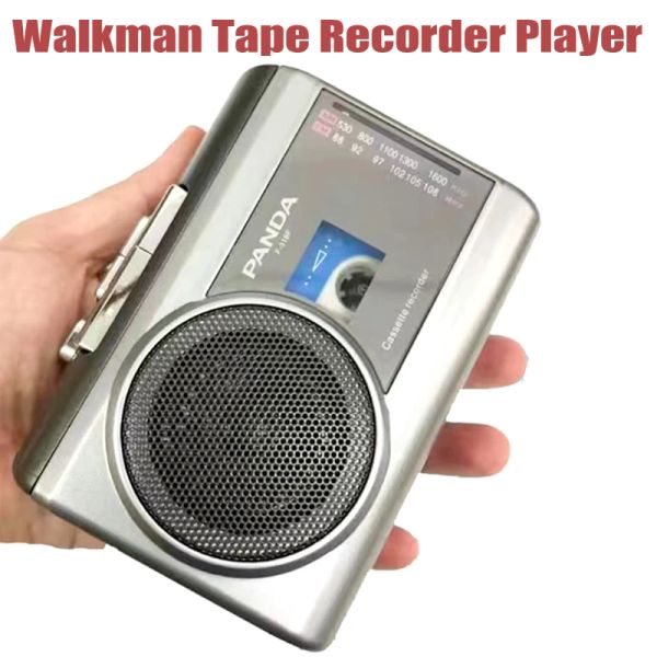 Player Hot Selling de alta qualidade Walkman Vintage Fita gravador Player Radio FM/Am Radio Cassette Tape Loud Volume Playback Recording
