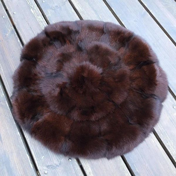 Travesseiro CX-D-35F Tamanho personalizado Warm Winter Home Seat Use S Real Fur