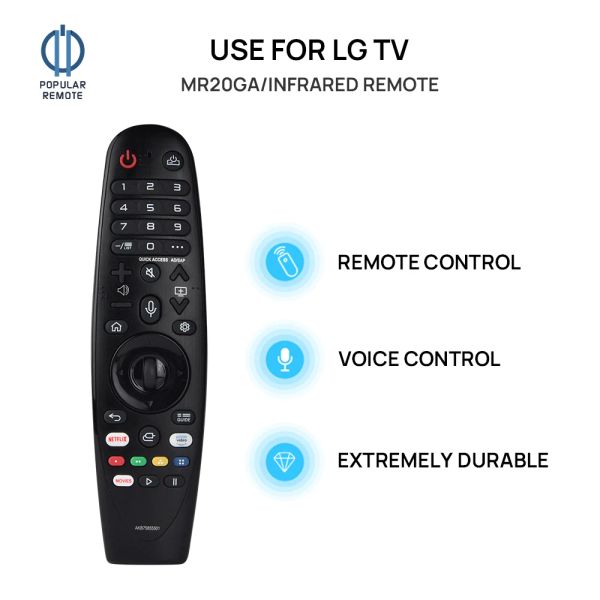 Control MR20GA VOCE Magic Remote Control Sostituisci per LG AI Thinq 4K Smart LED LCD TV MR19BA MR20BA con funzione cursore vocale