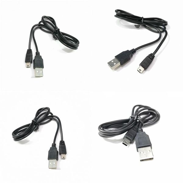 Outros acessórios A/V 1M Mini Mini USB Charger Power Charging Wire Fire para PlayStation DualShock 3 PS3 Controlador sem fio Drop Deliver