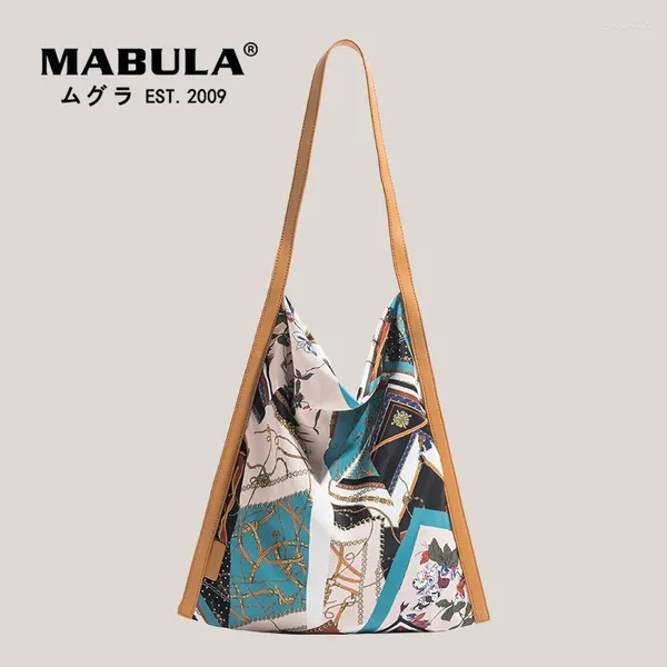 Sacos de compras mabula grande bohemian hobo ombro shopper saco de moda moda mole portátil bolsas crossbody para viagens para viajar bolsas de livro de trabalho