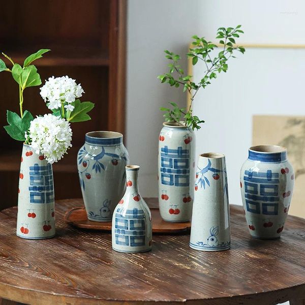 Вазы джингджэнь китайская керамика элегантная лицевая ваза