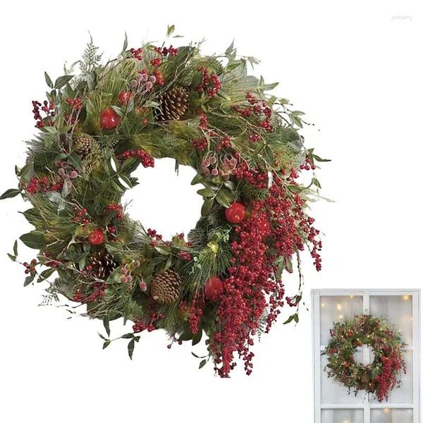 Fiori decorativi Berry Christmas Ghirry Tree Artificiale Ghirlanti Arte