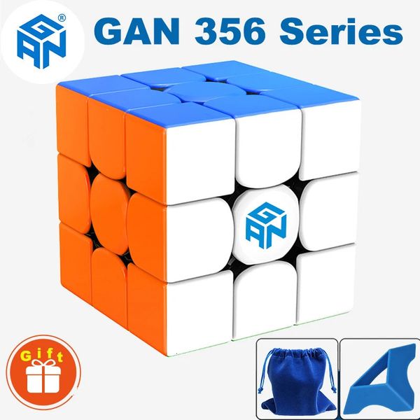 Gan 356 Оригинальная магическая GAN356 RS NO Magnet Speed Puzzle GAN356M Магнитная Профессия Gancube Toy Magico Cubo 240420