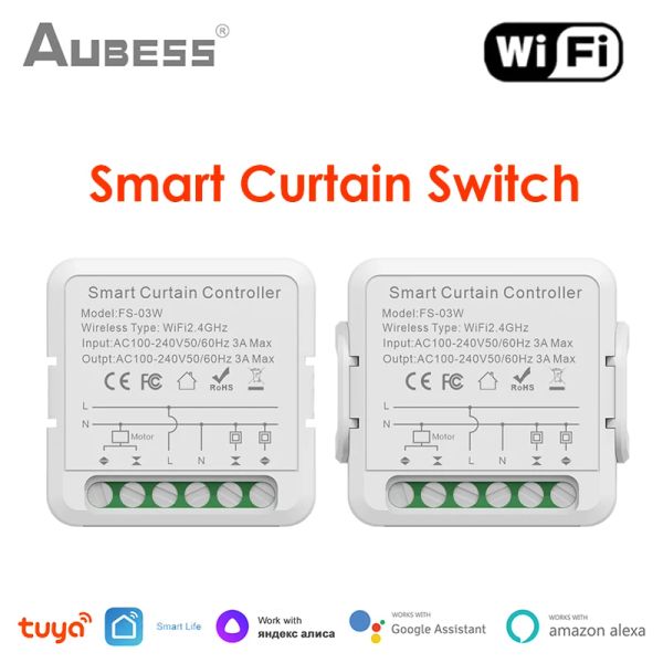 Controllo WiFi Blinds Curtain Switch App Remote Control per la protezione solare della crema solare per otturatore elettrico Tuya Smart Life Google Home Alexa Smart Home