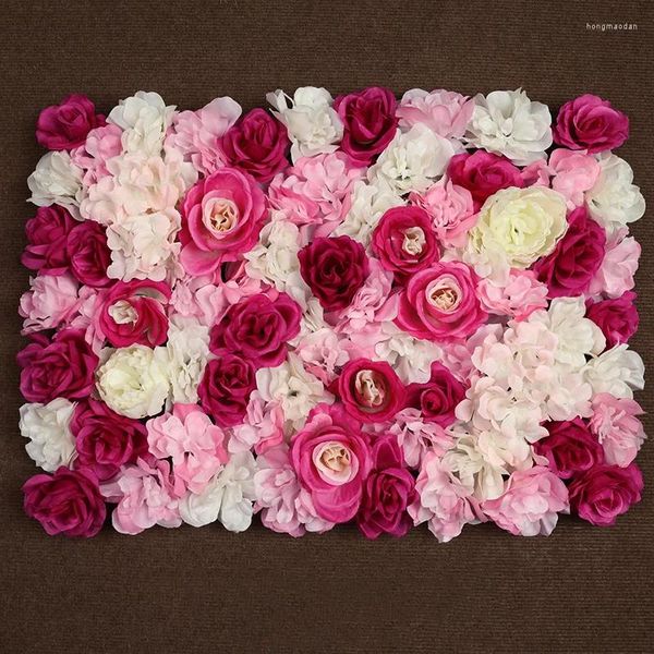 Dekorative Blumen künstliche Blume Rose Hortena Hochzeit Hintergrund Wand Simulation Einkaufszentrum Fenster Dekoration Stufe Layout Home Decor