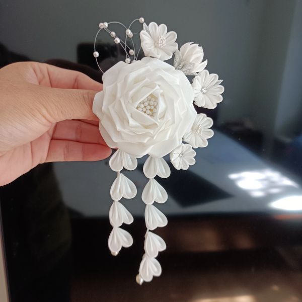 Jóias Lalavara Casamento Personalizado Bridal Kanzashi Mulher Girls Hanfu Kimono Ornamento