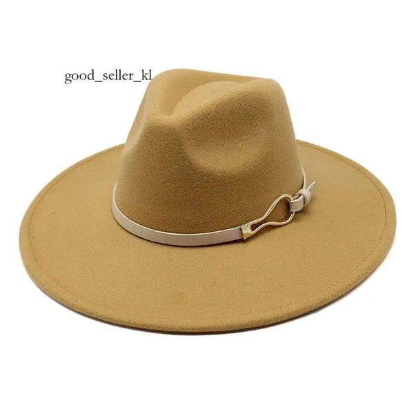 Big Felt Felt Designer Hat for Women Large Fedora Hat Homens Fedoras Mulher Mulher Mulher Panamá Jazz Cap Brim Moda Feminina Caps Male Feminino 2024 Autumn Winter Wholesale 930