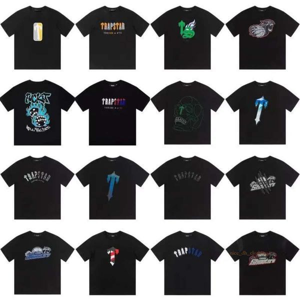 Herren T -Shirt Grafik Tee Tech Trapstar Tee Designer Sticker luxuri