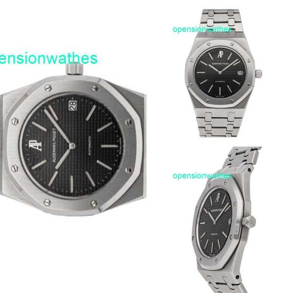 Audemar Pigue Luxury Watches Men's Automatic Watch Audemar Pigue Royal Oak Ultra Thin Auto Steel Mens Data 5402ST FNL8