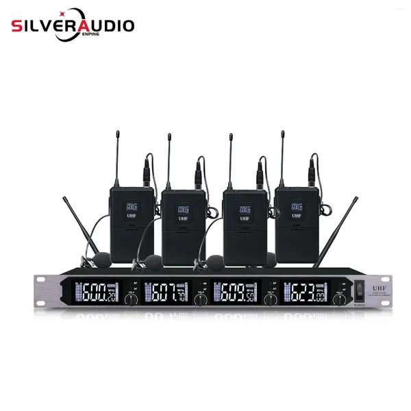 Microfoni Gaw-BR620B Professional UHF Wireless 1 a 4 Microfono è adatto per le prestazioni di KTV per le prestazioni di scena