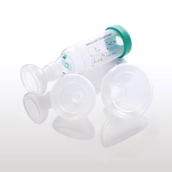 Instrumente Veterinärinhalator Nebulizer Chamber Spacer -Inhalator für Hundekatze mit 2 weicher medizinischer Silikon -Gesichtsmaske