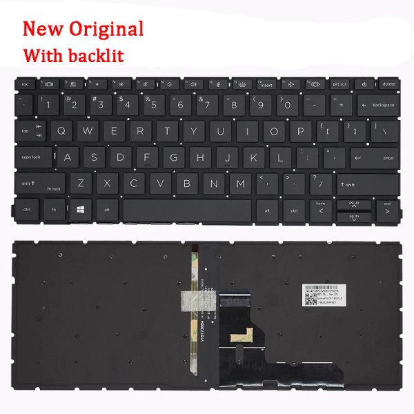 Keyboards Neuer echter Laptop Rreplacement -Tastaturkompatibel für HP Probook 430 435 435R G8 ZHAN66 Pro 13 G4 G5