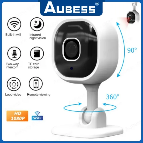 Monitore A3 WiFi IP -Kamera 1080p Sicherheit Innenkamera Babymonitor Infrarot Nachtsicht Bewegung Erkennung Mini Überwachung IP -Kamera