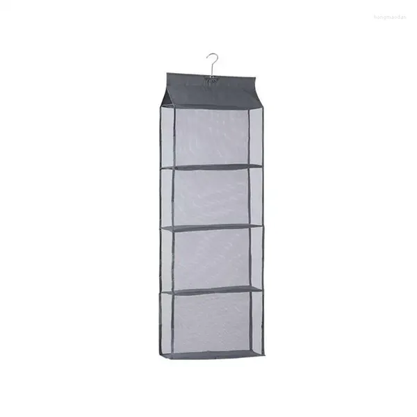 Bolsas de armazenamento armário de bolsas de mão armário pequeno suporte de bolsa 6 compartimentos design transparentes dobráveis respiráveis