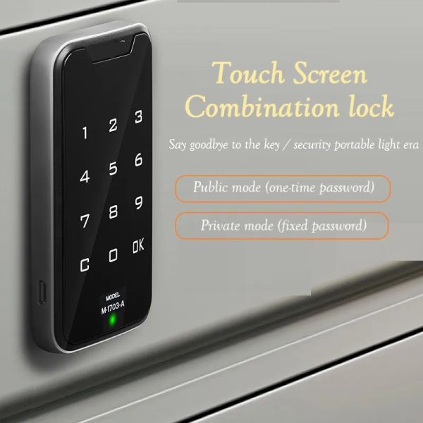 Controllo 1703A Smart Combination Lock Armabiet Lock Porta Porta Porta Elettronica Locker Locker Locker Locker Blocco del cassetto