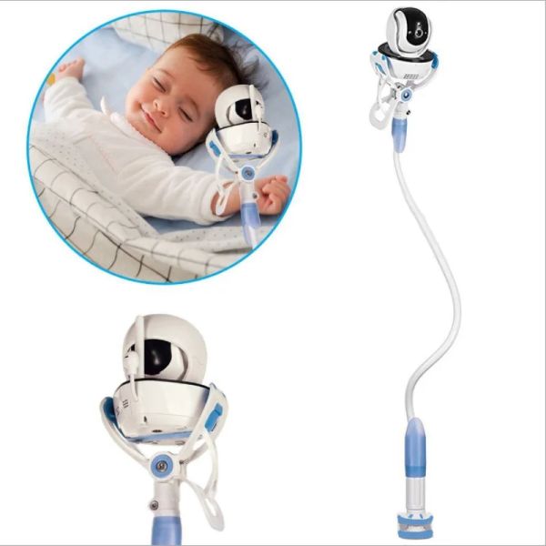 Monitore Babyphone Ständer Bett Telefonhalter Wandmontage Kamera Multifunktion universell flexibel für Regal Lazy Cradle 75 cm 95 cm