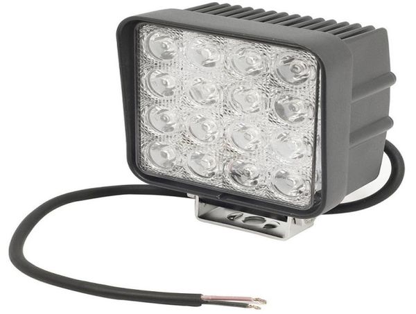 Forma quadrada 48W LED LED Light Spot Inundação Viga de inundação 12V 24V SUV ATV Offroad LED LED 48W LEIT LED LUZ DE TRABALHO 48W8581365