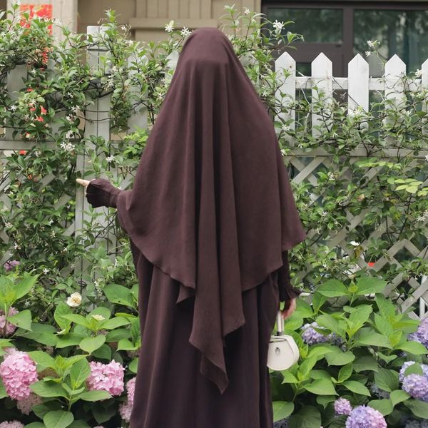 Uzun Üçgen Khimar başörtüsü başörtüsü Dubai Dubai Türk Headcover Başlık Eşarp Kadınlar İçin Başlık Müslüman Müslüman Müslüman NO 240409