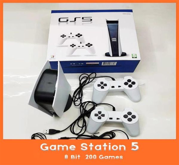 Portable Game Players Gamestatation 5 Консоль Avout Home TV Video No LAG Double Handle Euusuk Plug для PSPN64 Super Box9708239