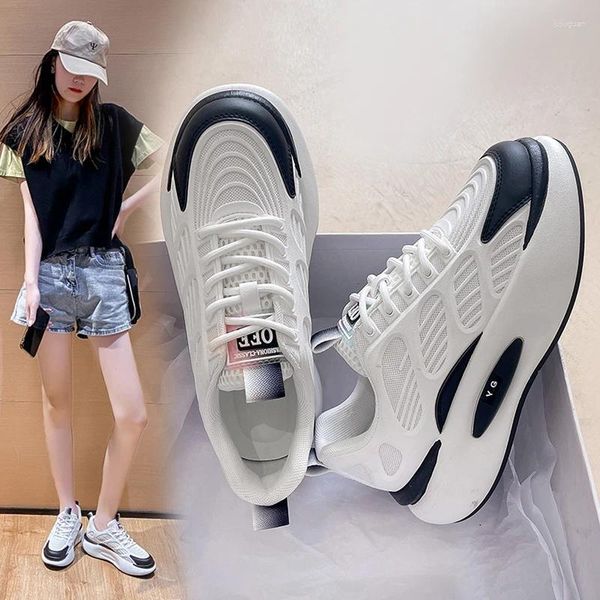 Scarpe casual 2024 Ladies Tenis for Women Designer Luxury Spring White Sneakers traspirante con sneatrice da donna con sneatrice