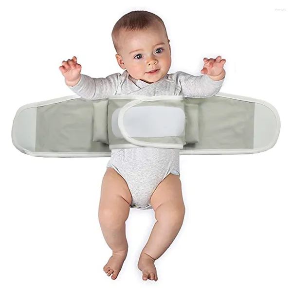 Decken Jungen Mädchen Schlafzimmer Arme nur anti verängstigte feste Baumwolle Baby Swaddle Gurt Verstellbares Wickel nach Hause Weiche Schlafen für Sicherheit