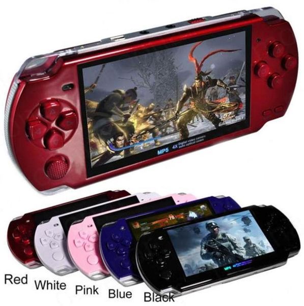 Integriert 5000 Spiele 8 GB 43 Zoll PMP Handheld Game Player MP3 MP4 MP5 Video FM Kamera Tragbare Konsole 025 Player9186153