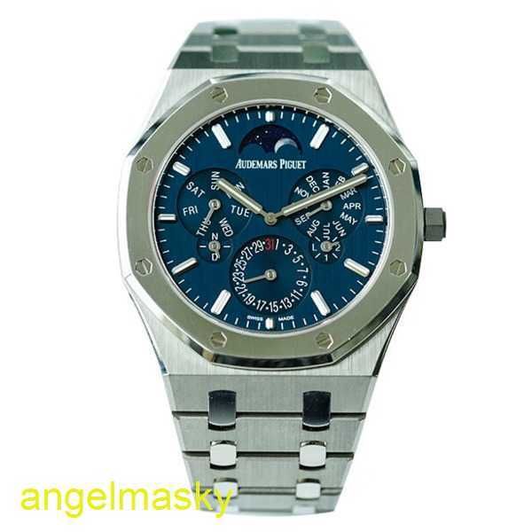 Damen -AP -Armbanduhr Royal Oak 26586 Automatische mechanische Titan -Luxus -Herren Uhr