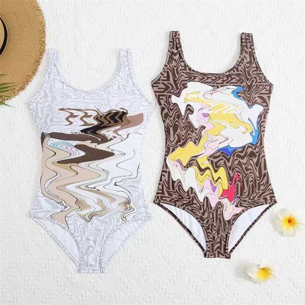 Bikini Designer Swimsuit New Swimsuit-shimsuit de peças de maiô Impressão da moda Hot Spring Womens Swimsuit {Category} x5zq 8fx0