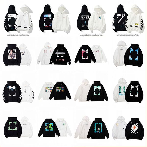 Of Whit Hoodie Owh Daisy Jacket Capuz Juventude Moda Casal Casal Exterior Capuz Spring e Autumn Style Man and Women Hoodie