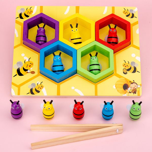 Montessori Early Education Insegnamento Assistenza Insegnamento Honeycomb Game Coordinamento Exerb