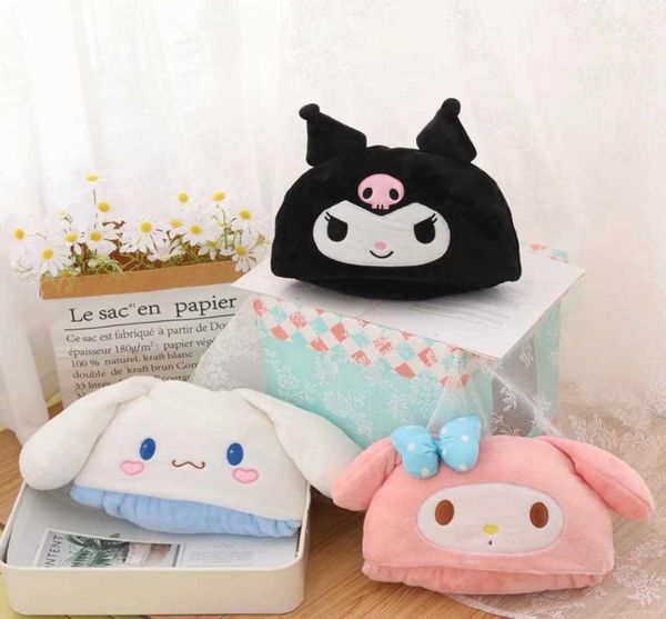 Cinmamoroll Mymelody Kuromi Plush Cloak Прекрасное аниме Manteau Cartoon Nap Quilt мягкое фланелевое одеяло детей 039S День 214914557