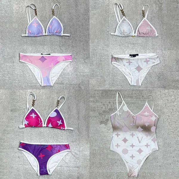 Women Bikinis Sets sexy Designer Schwimmanzug Bikini Womens Schwimmbrief Printed Split Badeanzug Stragan Womans Biki Set S-Xl S Anzug