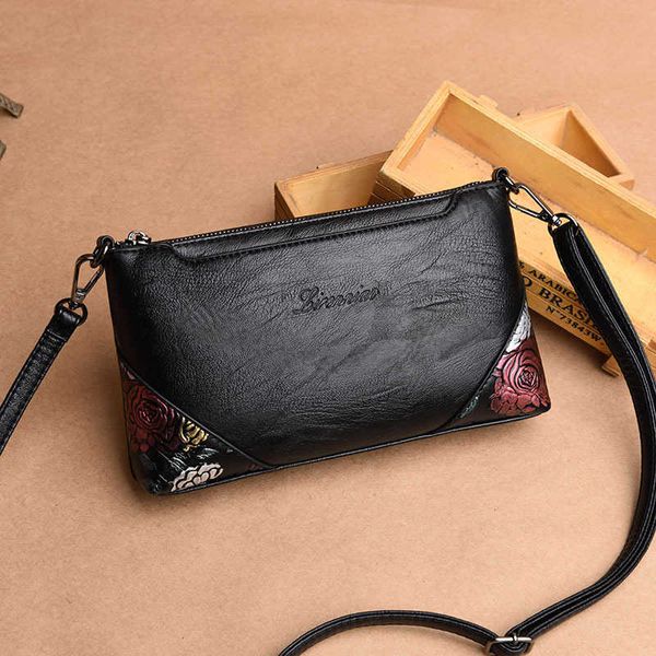 Tasche kleine weibliche Mode chinesische Stil mittleren Mutter Handtasche Trend einzelner Schulter Menger Tasche