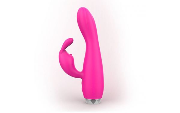 Kaninchenkopf G Spot Dildo Vibrator für Frauen Fernbedienung Verschleiß vibrieren