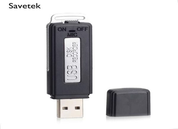 New Mini 8gb USB -ручка цифровой звук голосовой регистратор 70 часов записи 384 кбит / с черный цвет целый 5329883