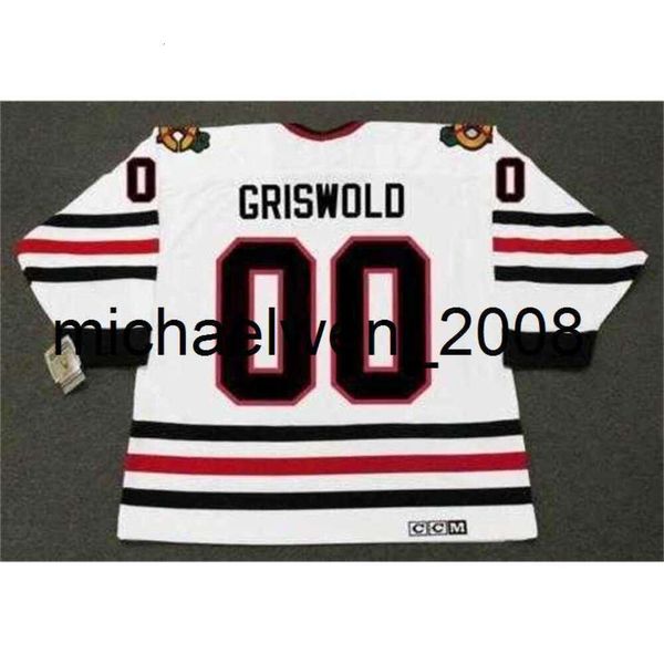 Kob Weng Clark Griswold Weihnachtsferien CCM Vintage Hockey Trikot