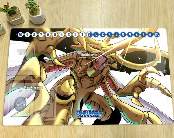 Pads Board Game Digimon Playmat Herakle Kabuterimon DTCG CCG TRADING CARD CAME MAT