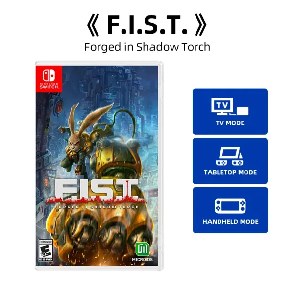 Сделки F.I.S.T.Кованая в теневой Torch Nintendo Switch Физические игровые карты для Nintendo Switch Oled Lite 100% оригинал