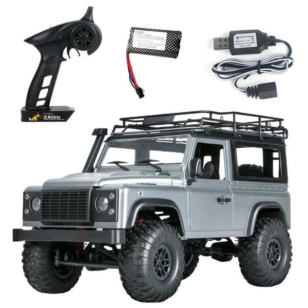 Auto elettrica/RC 1 12 mn Modello RTR Versione WPL RC CAR 2.4G 4WD MN99S RC ROCK CRAWLER D90 Pickup Defender Remote Control Truck Giocchi Toys T240422