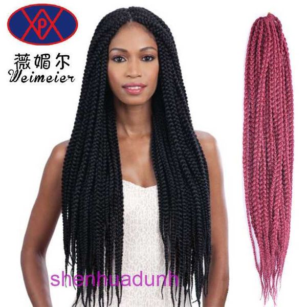 Фабрика Outlet Fashion Wig Hair Online Shop 18 Senegal Box Triple Triple Braid 90G 20 штук / пакет