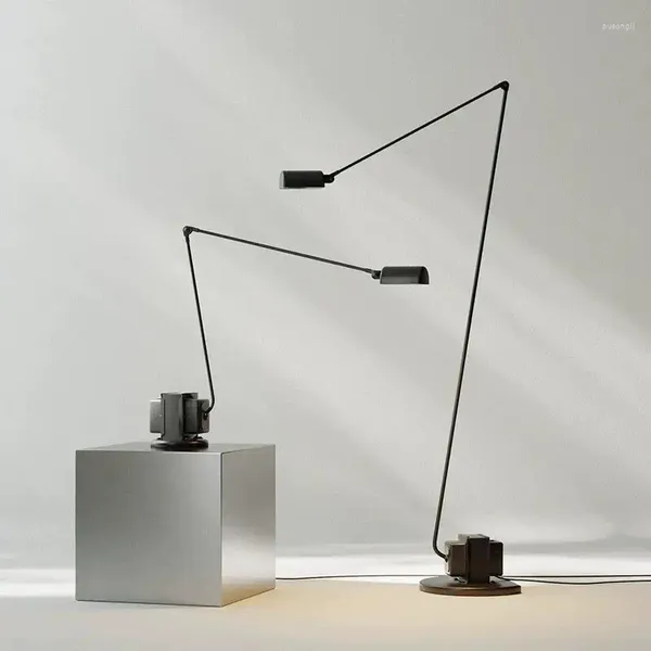 Stehlampen Schwingen Arm Verstellbare Ständer Leuchten Wohn-/Modellraum -Sofas Studie Lesen Schlafzimmer Italienische Design Lumina Dimmmotor Lampe