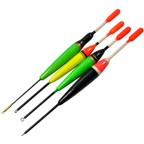 Аксессуары Fish King Brand 10pcs/lot 2G4G Barr Fir Fir Lover Balsa Float Float Tool для карпа Flotteur Peche Pesca Acesorios