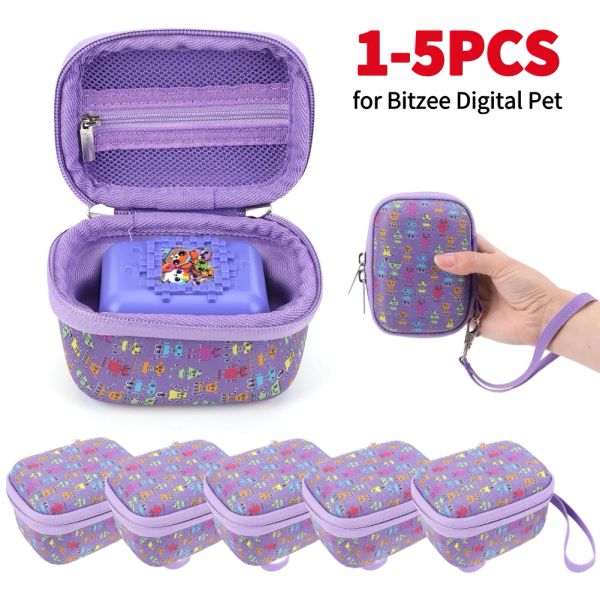 Toys 15pcs Fall für Bitzee Interactive Toy Digital Pet Toys für Kinder Elektronische digitale Haustiere Virtuelle Spielekonsolenzubehör