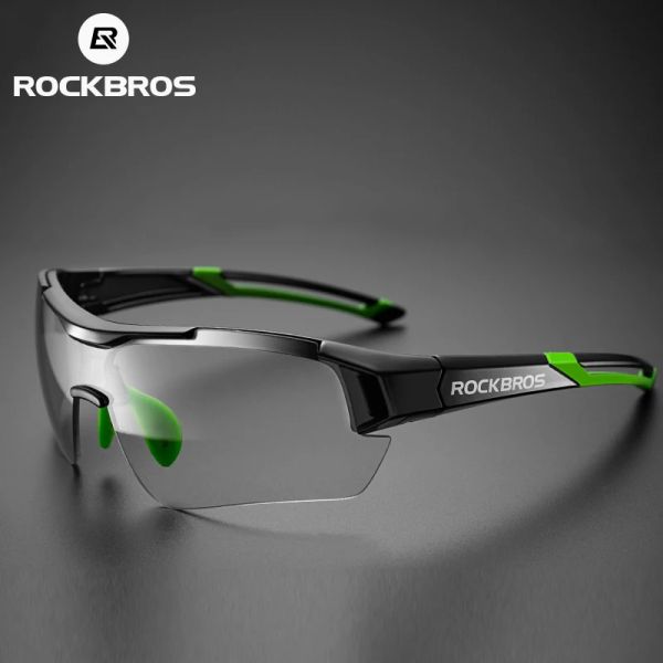 Acessórios Rockbros Photochromic Cycling Sunglasses Bike Glasses Eyewear UV400 Mtb Road Bicycle Goggles Menino Mul