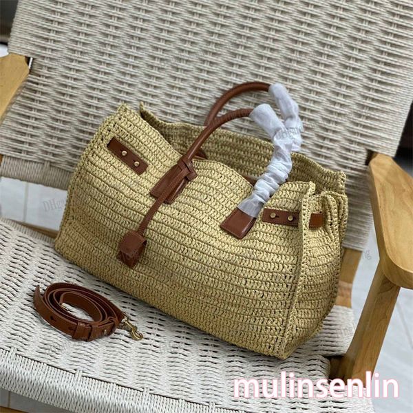 Straw Beach Bag Sac de Jour Luxus Designer Bag Crossbody Taschen Einkaufstasche Designer Geldbeutel Umhängetaschen Designer Frauen Bag Designer -Taschen Frau Handtaschen 10A Qualität