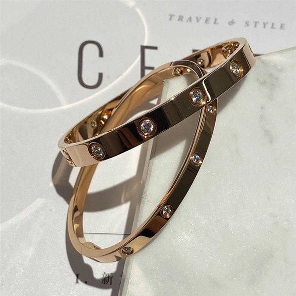 Pulseiras de designer de luxo lojas on -line lojas de fenda Kajia Bracelet Bracelet Rose Gold Wide Edition Mens e pulseira feminina High Edition Non Fading Hight Feel